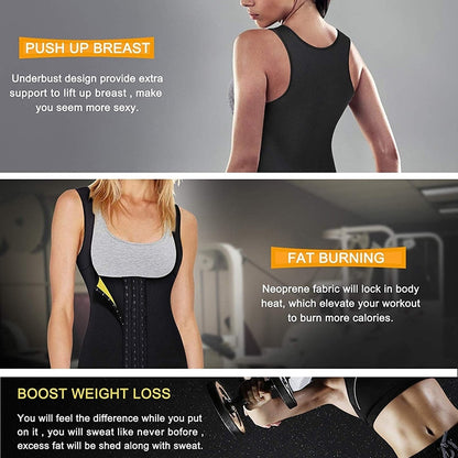 Neoprene Tank Top Waist Trainer Vest