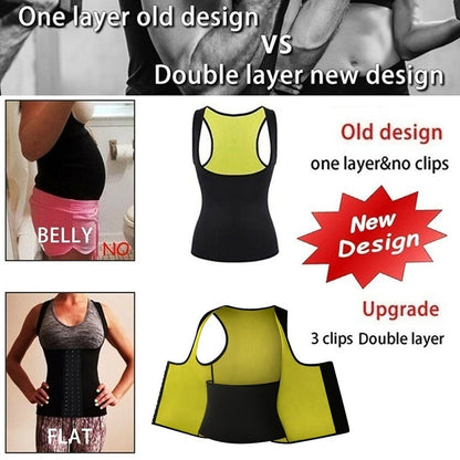 Neoprene Tank Top Waist Trainer Vest