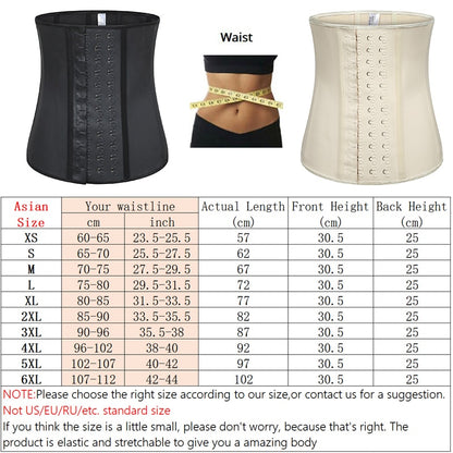 Super Slim Latex Waist Trainer Cincher