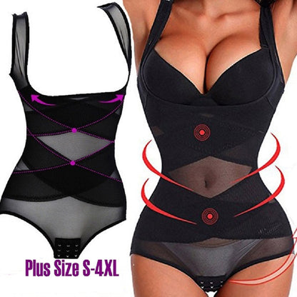 Cross Compression Abs Shaping Bodysuit