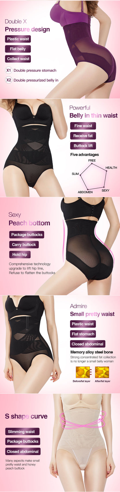 Cross Compression Abs Shaping Panty