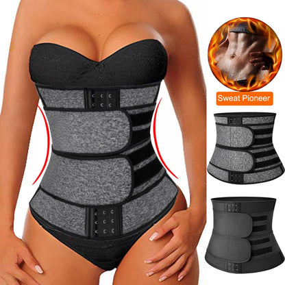 Neoprene Double Belt Waist Trainer