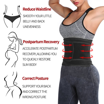 Neoprene Sauna Sweat Waist Trainer