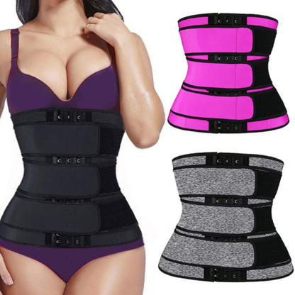 Triple Belt Waist Trainer Corset