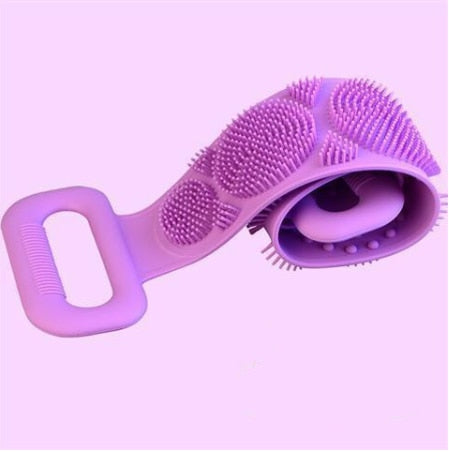 Magic Silicone Brush Bath Towel