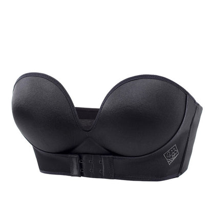 Strapless Front Buckle Lift Bra