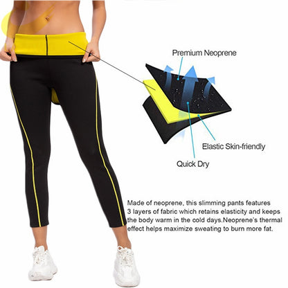 Waist Trainer Sauna Slimming Leggings