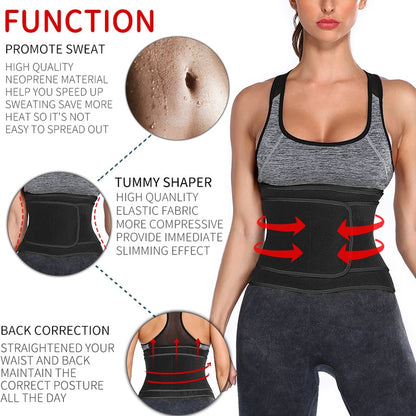 Neoprene Sauna Sweat Waist Trainer