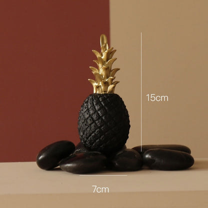 Luxury Golden Pineapple Decoration