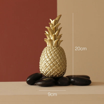 Luxury Golden Pineapple Decoration