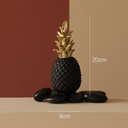 Luxury Golden Pineapple Decoration