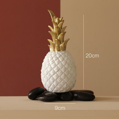 Luxury Golden Pineapple Decoration