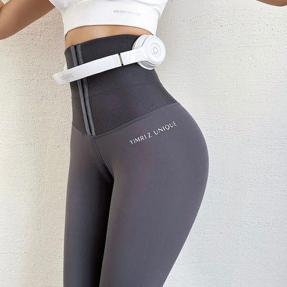 High Waisted Compression Adjustable Waist Leggings