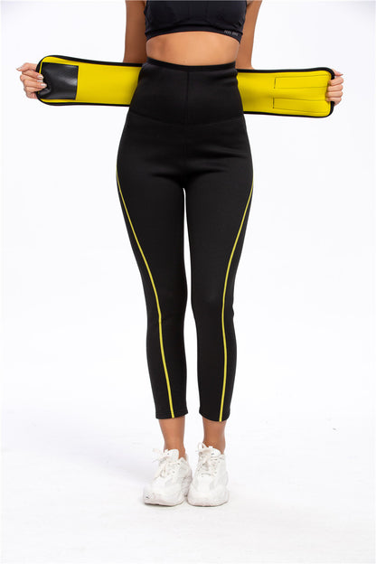 Waist Trainer Sauna Slimming Leggings