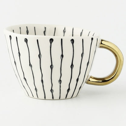 Creative Geometric Ceramic Mugs