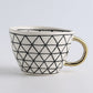 Creative Geometric Ceramic Mugs