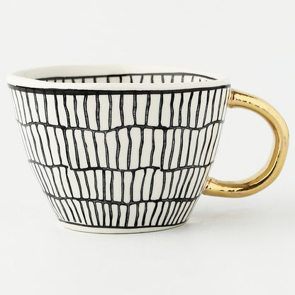 Creative Geometric Ceramic Mugs