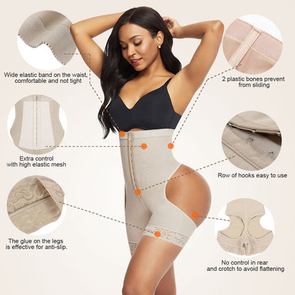 High Waist Hourglass Butt Lifter Shapewear