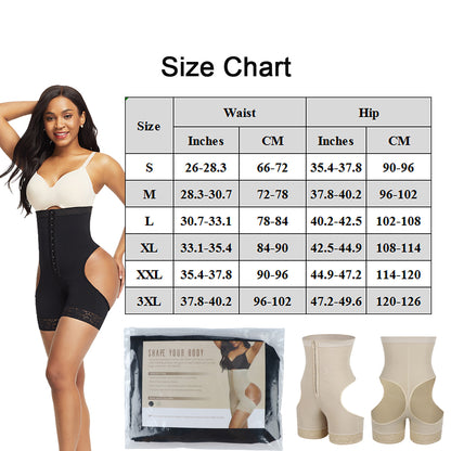 High Waist Hourglass Butt Lifter Shapewear