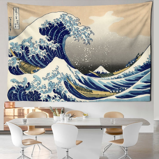 The Great Wave Off Kanagawa Tapestry