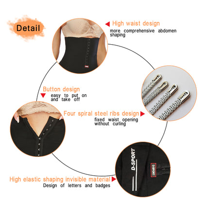 High Waist Adjustable Waist Cincher Shaper