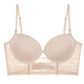 Ethereal Backless Invisible Lace Push Up Bra
