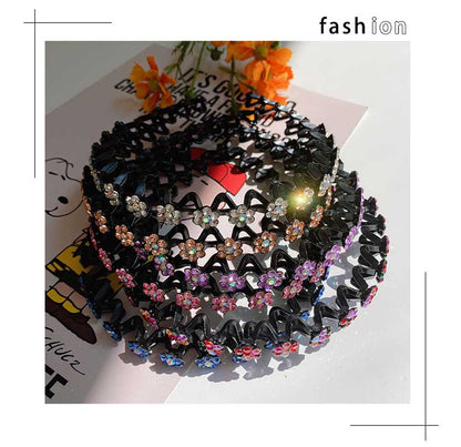 Fashion Pearl Non-Slip Rhinestone Hairbands