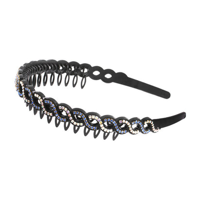 Fashion Pearl Non-Slip Rhinestone Hairbands