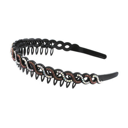 Fashion Pearl Non-Slip Rhinestone Hairbands