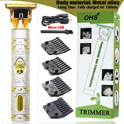 Men's Electric Cordless Hair Trimmer Clipper Shaver