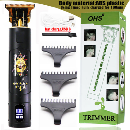 Men's Electric Cordless Hair Trimmer Clipper Shaver