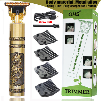 Men's Electric Cordless Hair Trimmer Clipper Shaver