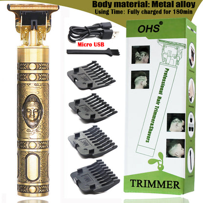 Men's Electric Cordless Hair Trimmer Clipper Shaver