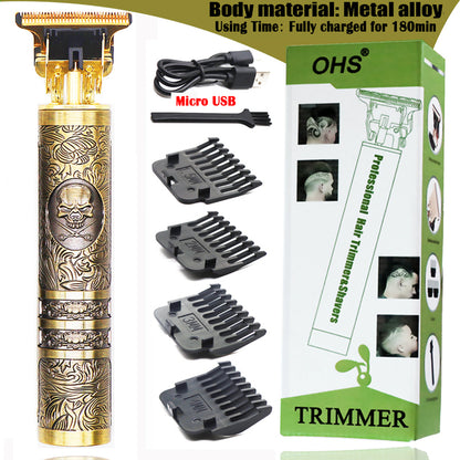 Men's Electric Cordless Hair Trimmer Clipper Shaver